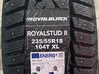 Зимние шипованные шины Royalblack 235 55 18, 107Т XL 2024 г. В. за 260 000 тг. в Костанай