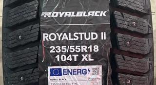 Зимние шипованные шины Royalblack 235 55 18, 107Т XL 2024 г. В. за 260 000 тг. в Костанай