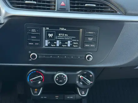 Kia Rio X-Line 2021 года за 6 990 000 тг. в Шымкент – фото 11