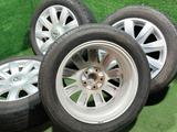 Диск с шинами Bridgestone 215/55R17 от Nissan оригинал за 280 000 тг. в Алматы – фото 4