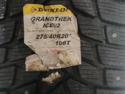 275-40-20 перед и зад 315-35-20 Dunlop Grandtrek ICE 02 за 117 500 тг. в Алматы – фото 2