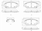 Колодки тормозные (Спереди) Kia Ceed 18-21/Hyundai i30 16-18 за 8 200 тг. в Астана
