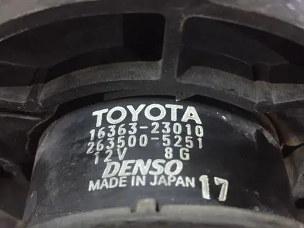 Вентилятор охлаждения Toyota Camru 30 из Японии за 15 000 тг. в Алматы – фото 2