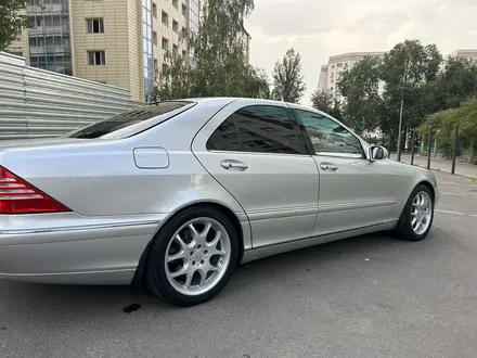 Mercedes-Benz S 350 2002 года за 6 400 000 тг. в Алматы – фото 9