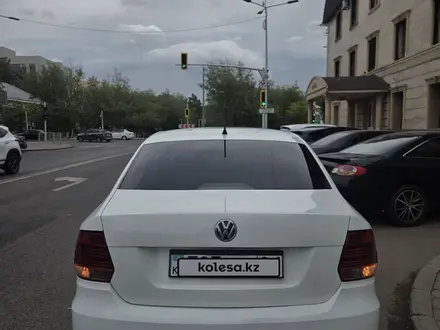 Volkswagen Polo 2015 года за 4 000 000 тг. в Астана – фото 9