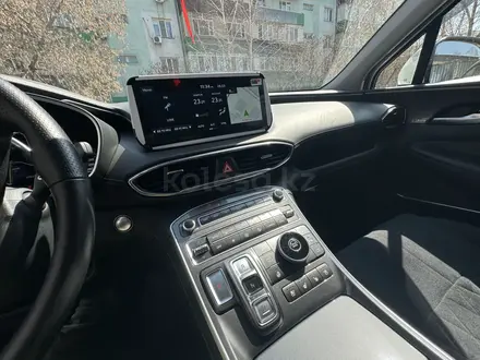 Hyundai Santa Fe 2021 года за 14 650 000 тг. в Алматы – фото 5