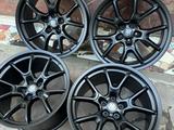 20/5/115 J9.5-11 ET 15/18 разноширокие( SATIN BLACK)(REPLIKA) за 600 000 тг. в Алматы – фото 2