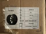 20/5/115 J9.5-11 ET 15/18 разноширокие( SATIN BLACK)(REPLIKA) за 600 000 тг. в Алматы – фото 5