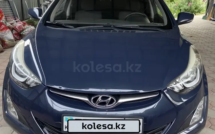 Hyundai Elantra 2016 года за 6 300 000 тг. в Алматы