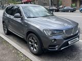 BMW X3 2015 года за 14 500 000 тг. в Алматы