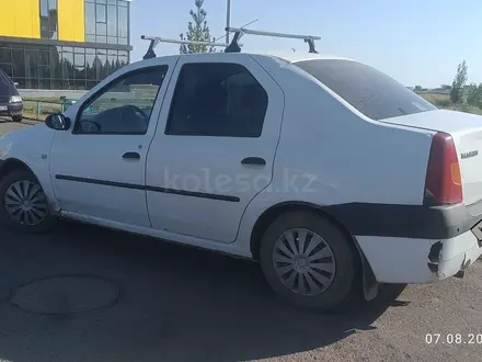 Renault Logan 2007 года за 1 350 000 тг. в Актобе – фото 2