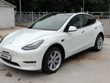 Tesla Model Y 2021 года за 16 500 000 тг. в Алматы