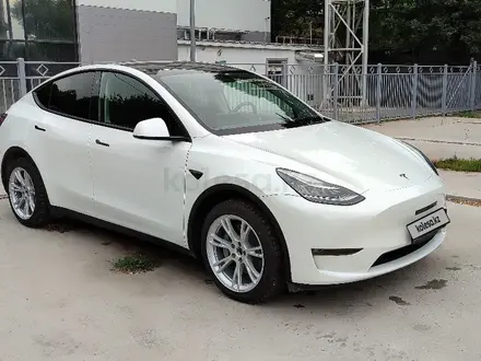 Tesla Model Y 2021 года за 16 500 000 тг. в Алматы – фото 4