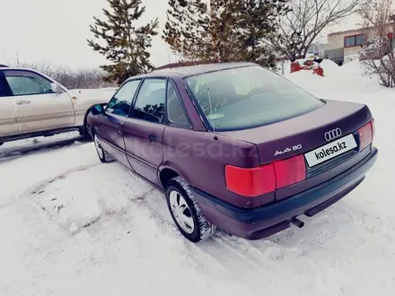 Audi 80 1991 года за 1 200 000 тг. в Петропавловск – фото 2