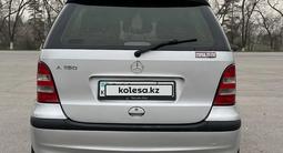 Mercedes-Benz A 160 2001 годаүшін2 400 000 тг. в Алматы – фото 5