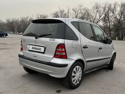 Mercedes-Benz A 160 2001 года за 2 450 000 тг. в Алматы – фото 6