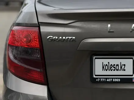 ВАЗ (Lada) Granta 2190 2019 года за 4 250 000 тг. в Актобе – фото 10