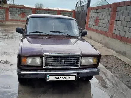 ВАЗ (Lada) 2107 2008 года за 850 000 тг. в Жетысай – фото 2