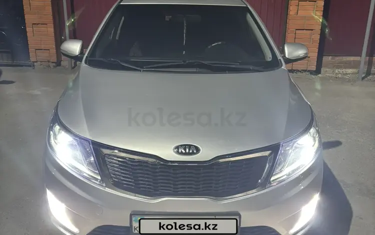 Kia Rio 2014 года за 4 500 000 тг. в Костанай