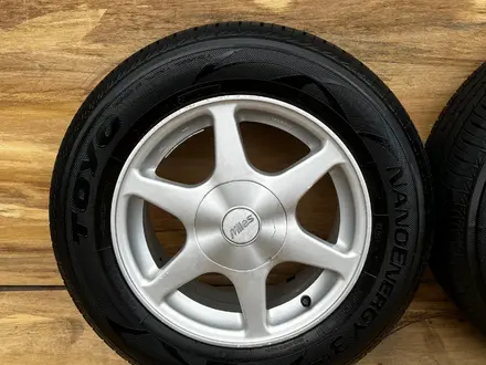 Диски с шинами Toyo NanoEnergy 205/65 R15 А32 5*114, 3. за 120 000 тг. в Алматы – фото 2