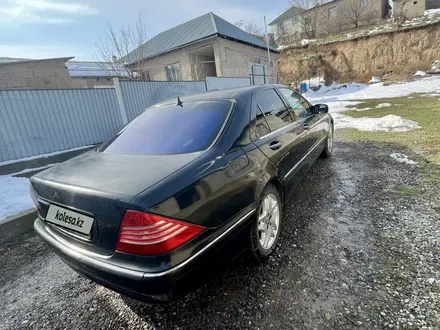 Mercedes-Benz S 220 2000 года за 4 000 000 тг. в Шымкент – фото 7