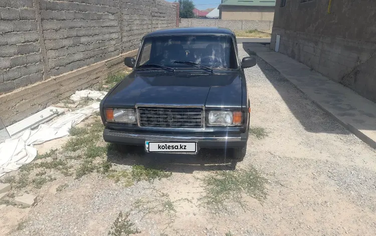 ВАЗ (Lada) 2107 2010 года за 1 100 000 тг. в Шымкент