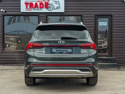 Hyundai Santa Fe 2022 года за 18 295 000 тг. в Караганда – фото 5