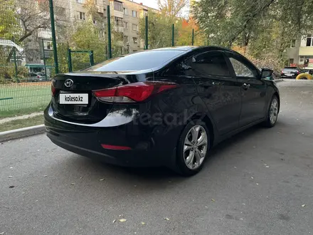 Hyundai Elantra 2014 года за 6 500 000 тг. в Алматы – фото 16