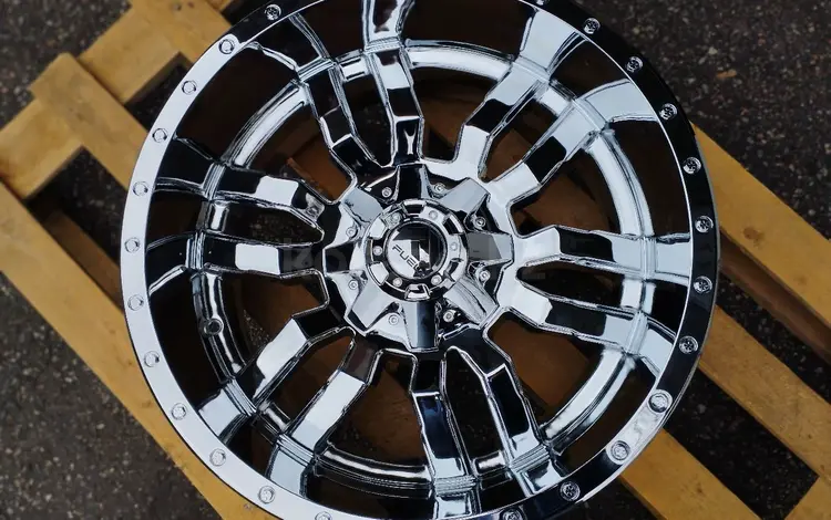 Оригинальные усиленные D631 Sledge Chrom от Fuel off Road, Wheelpros. за 1 160 000 тг. в Алматы