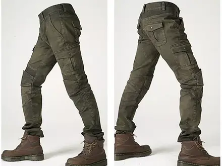 Мотобрюки, джинсы, штаны… 2023 года за 19 900 тг. в Алматы – фото 6
