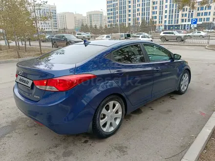 Hyundai Elantra 2012 года за 6 000 000 тг. в Астана – фото 6