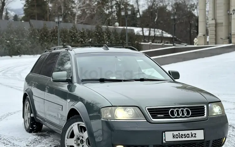 Audi A6 allroad 2001 годаүшін4 700 000 тг. в Алматы