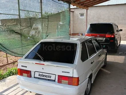 ВАЗ (Lada) 2114 2012 года за 1 380 000 тг. в Шымкент – фото 6