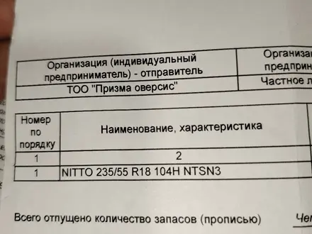 Зимняя резина в идеальном состоянии за 200 000 тг. в Алматы – фото 2