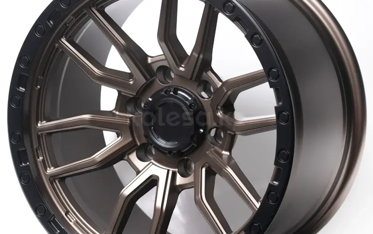 Fuel Rebel R17 9J ET-5 Dia110 Bronze + Black Lip 6x139.7 за 300 000 тг. в Алматы