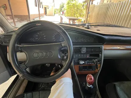 Audi 100 1991 года за 1 400 000 тг. в Жетысай – фото 9