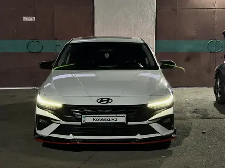 Hyundai Elantra 2024 года за 9 500 000 тг. в Алматы – фото 6