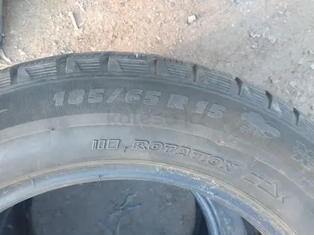 Шины 185/65 R15 — "Michelin Alpin A3" (Италия), зимние, в идеальн за 40 000 тг. в Астана – фото 6