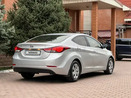 Hyundai Elantra 2015 года за 6 400 000 тг. в Алматы – фото 5