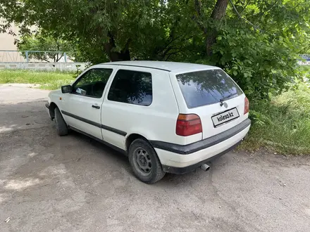 Volkswagen Golf 1992 года за 1 300 000 тг. в Тараз – фото 2