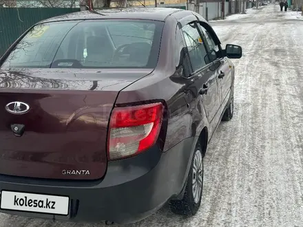 ВАЗ (Lada) Granta 2190 2013 года за 2 100 000 тг. в Алматы – фото 10