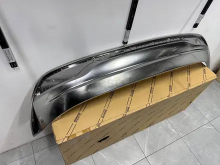 Накладка заднего бампера Hyundai Santa Fe ORIGINAL за 10 000 тг. в Алматы – фото 2
