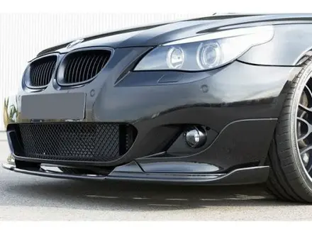 Сплитер (губа) переднего бампера M Tech BMW E60 5 Series за 35 000 тг. в Алматы