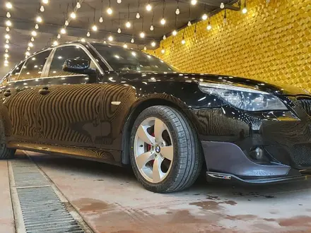 Сплитер (губа) переднего бампера M Tech BMW E60 5 Series за 35 000 тг. в Алматы – фото 4