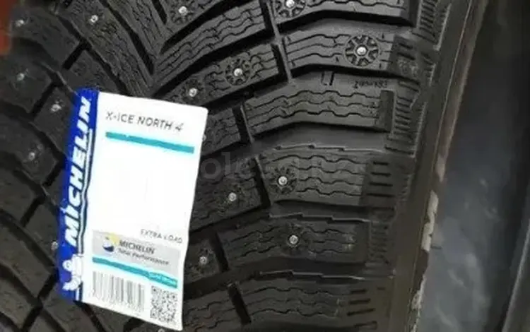 235/55R18 Michelin X-Ice North 4 (шип) за 125 000 тг. в Алматы