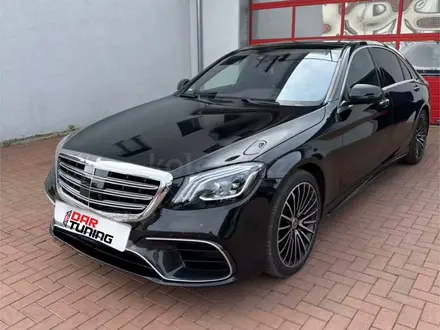 Обвес рестайлинг S-class w222 S63 под 2018 за 950 000 тг. в Астана – фото 4