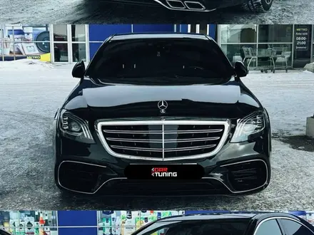 Обвес рестайлинг S-class w222 S63 под 2018 за 950 000 тг. в Астана – фото 7