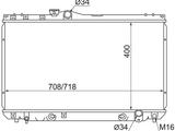 Радиатор RAV-4 (1ZZ) V 1.8 00-05 SXA20-25 за 67 000 тг. в Усть-Каменогорск