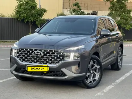 Hyundai Santa Fe 2021 года за 16 000 000 тг. в Шымкент – фото 9