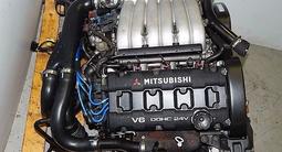 Двигатель mitsubishi 6G72 3л привозной Японский установка+масло+антифризүшін600 000 тг. в Алматы – фото 2